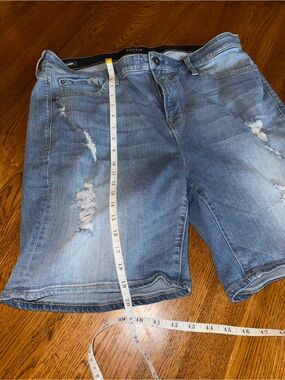 Torrid Distressed Denim Shorts